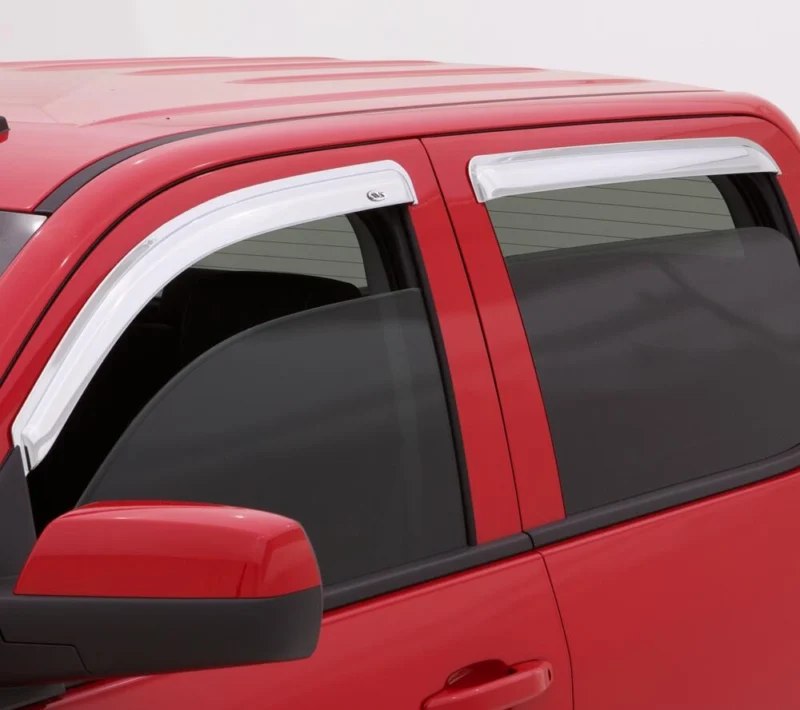 Auto Ventshade AVS 684738 - AVS Chrome Ventvisor, Outside Mount, Abs Thermoplastic
