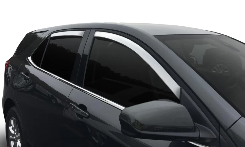 Auto Ventshade AVS 684930 - AVS Chrome Ventvisor, Outside Mount, Abs Thermoplastic