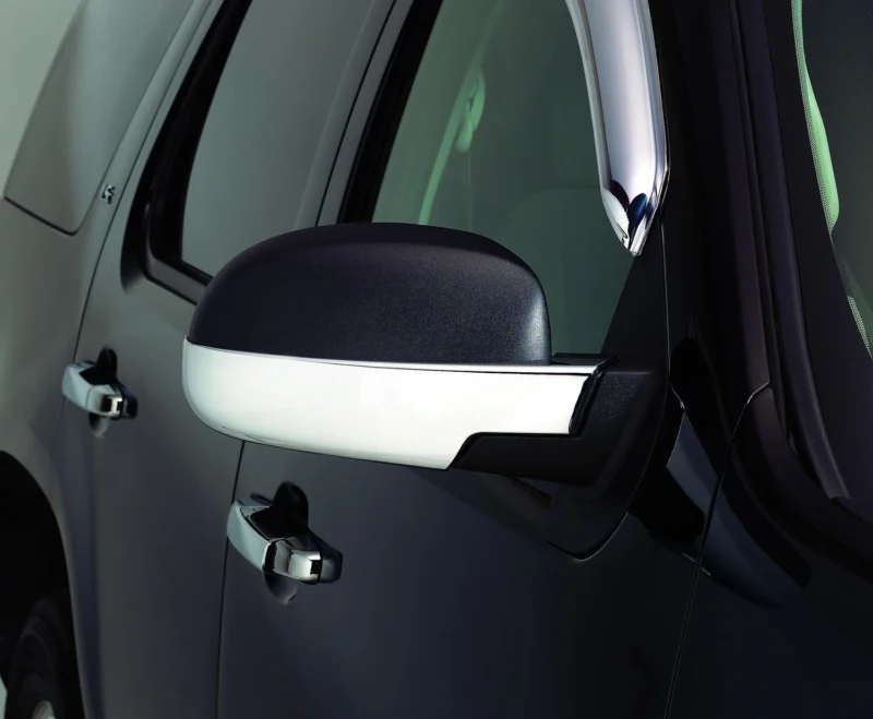 Auto Ventshade AVS 687665 - Chrome Mirror Covers, Abs Thermoplastic