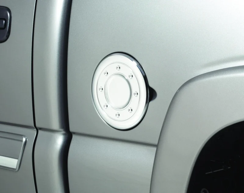 Auto Ventshade AVS 688773 - Fuel Door Cover, Chrome, Abs Thermoplastic