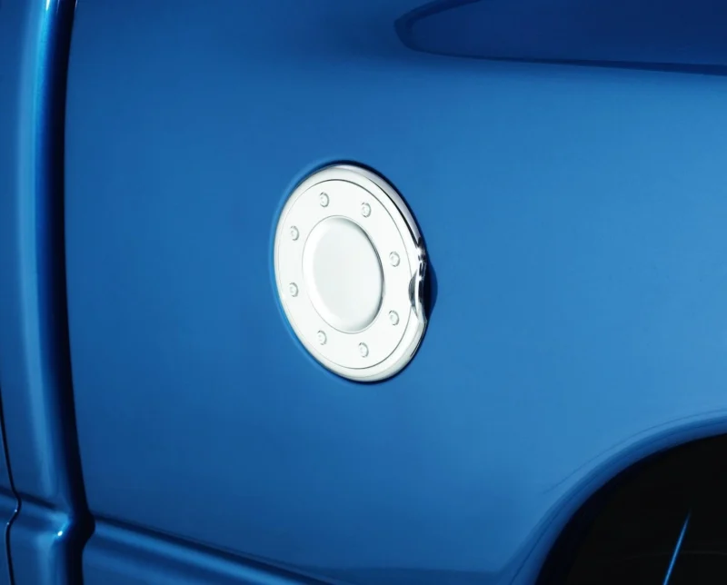 Auto Ventshade AVS 688774 - Fuel Door Cover, Chrome, Abs Thermoplastic