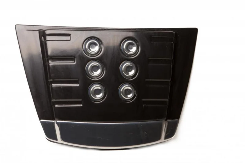 Auto Ventshade AVS 80011 - Hood Scoops, Smooth, Abs Thermoplastic