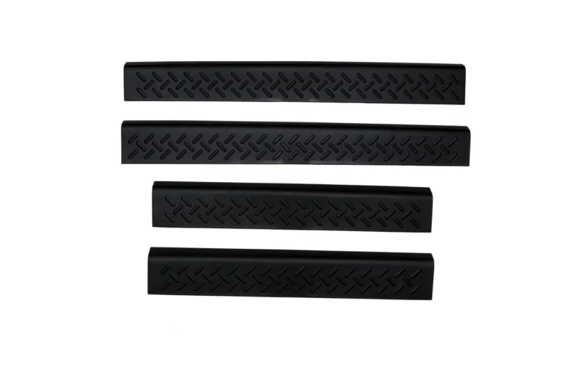Auto Ventshade AVS 91114 - Stepshield - 4pc Bla, Abs Thermoplastic, Crew Cab