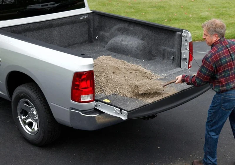 BedRug BRT02LBK - Bed Liner, Charcoal, Polypropylene Fiber
