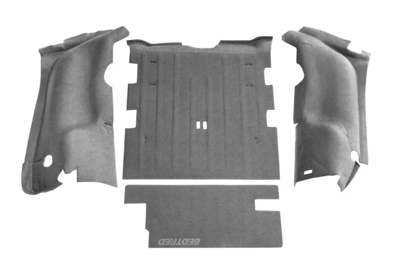BedRug BTTJ97R - BedTred Jeep Floor & Cargo Liner, Charcoal, Textured