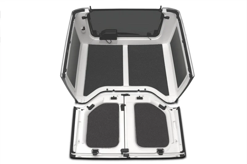 BedRug HLJK112DRK - Headliner, Charcoal, Polypropylene Fiber