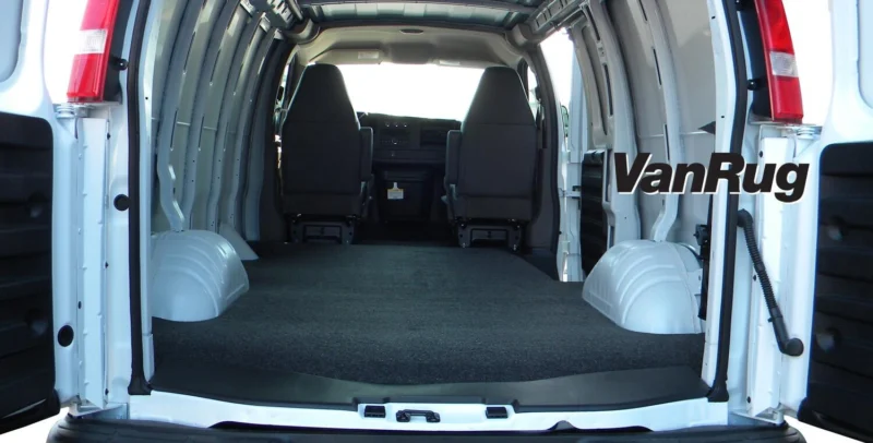 BedRug VRF92 - VanRug Cargo Liner, Charcoal, Polypropylene Fiber