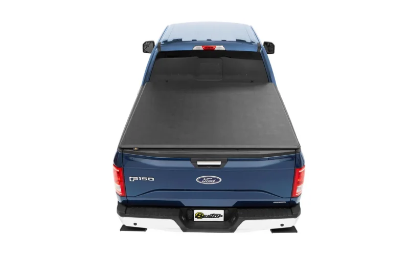 Bestop 19110-01 - EZ-Roll Soft Tonneau, Black, 6'7" Bed