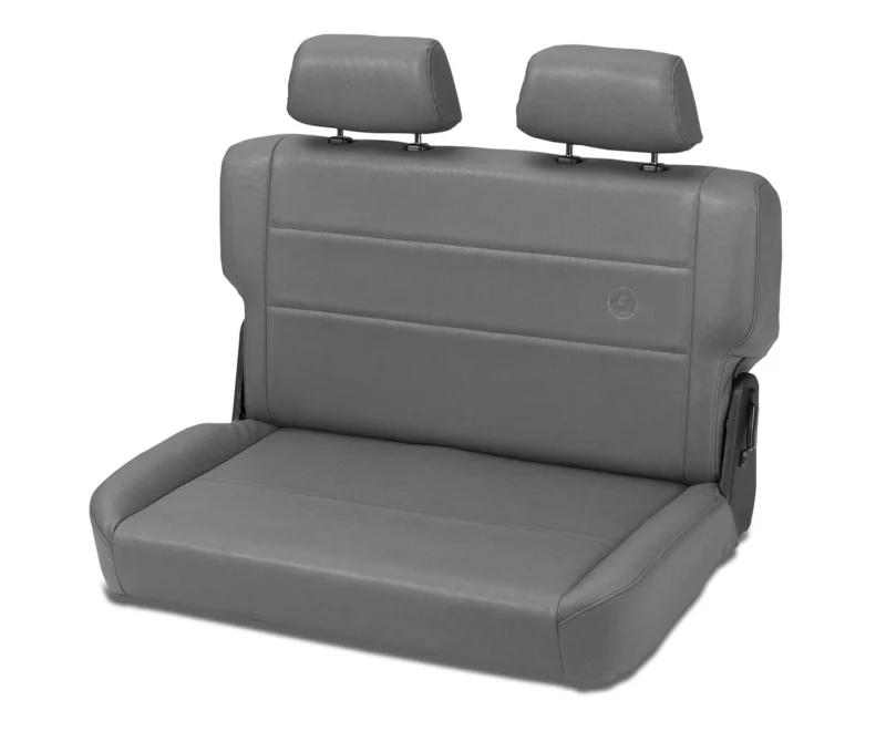 Bestop 39440-09 - Fold-N-Tumble Seat, Charcoal/Gray, All Vinyl