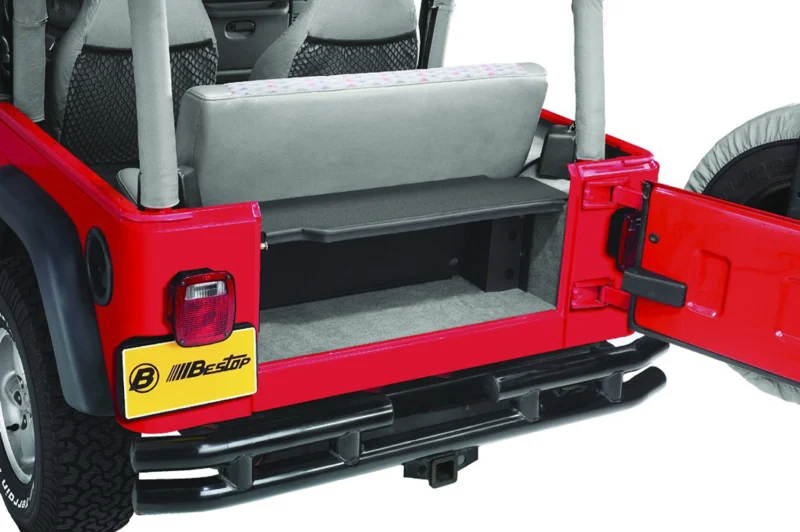 Bestop 42701-01 - Jeep Storage & Organization, Matte Black