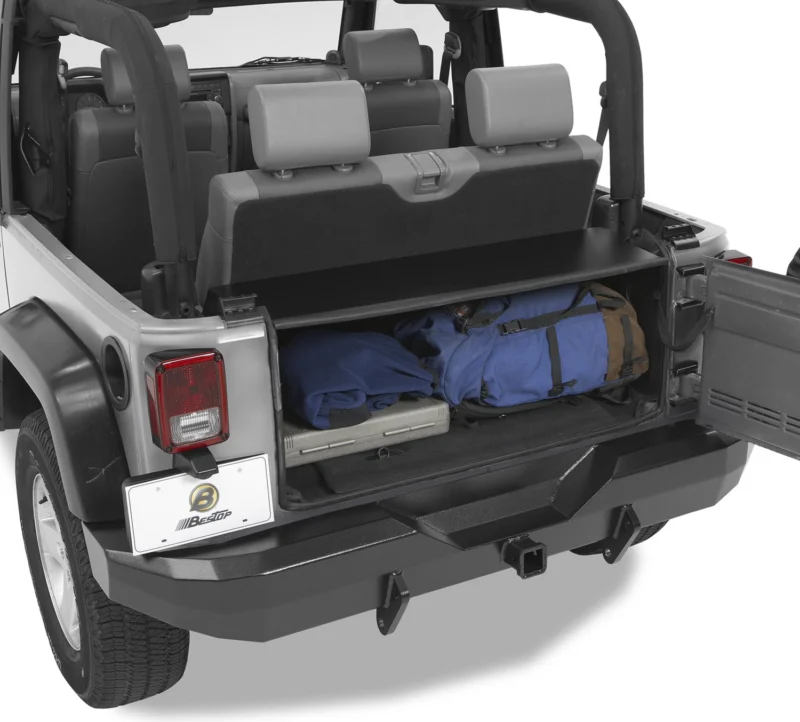 Bestop 42702-01 - Jeep Storage & Organization, Matte Black