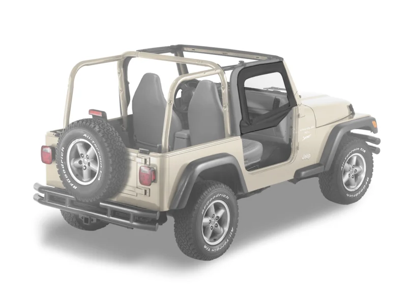 Bestop 51790-15 - Upper Fabric Doors