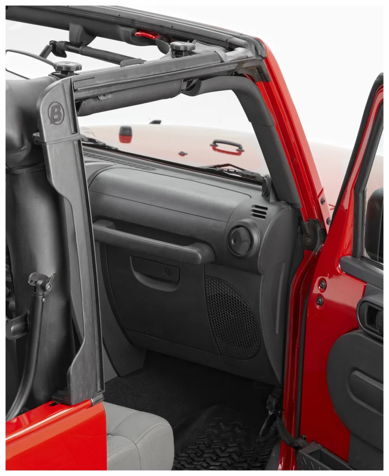Bestop 55011-01 - Door Surrounds & Skins, Black