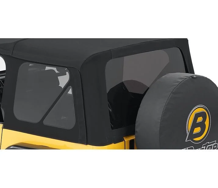 Bestop 58440-17 - Window Sets, Premium Black Twill