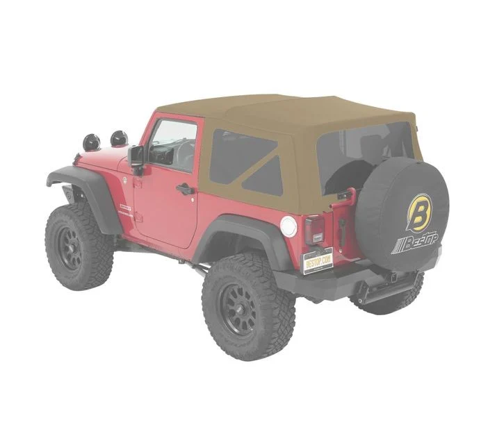 Bestop 58442-74 - Window Sets, Pebble Beige Twill