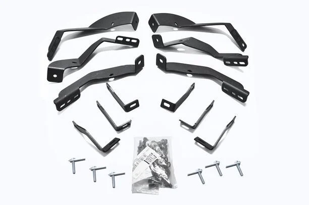 Big Country 393765 - WIDESIDER Brackets, Textured Black Powder Coat, Steel