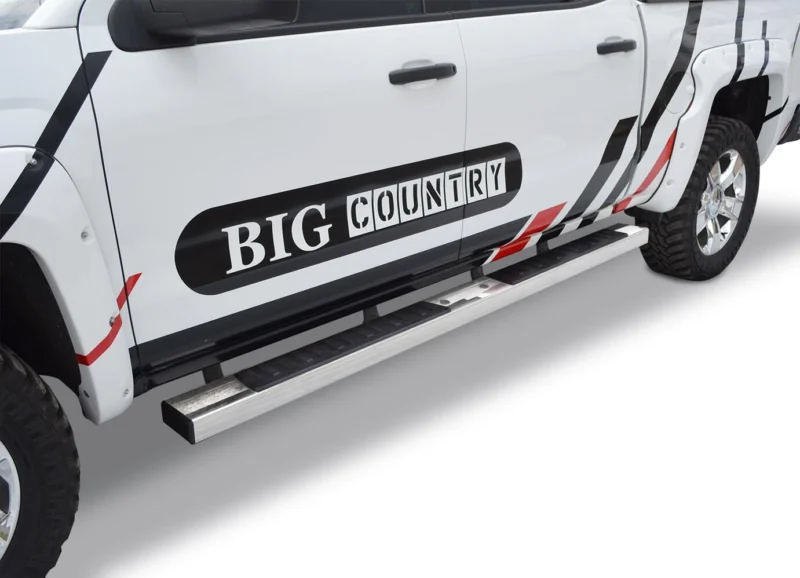 Big Country 397526 - 6" WIDESIDER Platinum II, Silver, Polished Stainless Steel