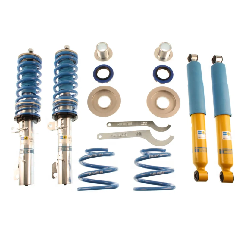 Bilstein 47-080416 - B8 5100, Dampers: Zinc Plated Front Yellow Rear/Springs: Blue