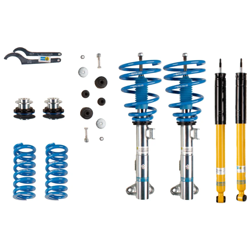 Bilstein 47-100770 - B8 5100, Dampers: Zinc Plated Front Yellow Rear/Springs: Blue