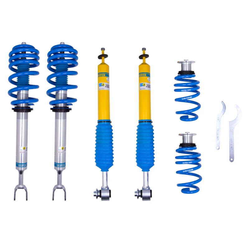 Bilstein 47-116573 - B8 5100, Dampers: Zinc Plated Front Yellow Rear/Springs: Blue