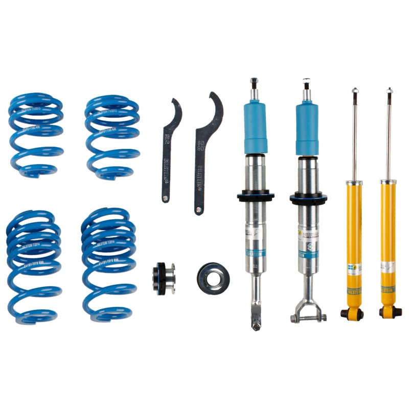 Bilstein 47-124806 - B8 5100, Dampers: Zinc Plated Front Yellow Rear/Springs: Blue