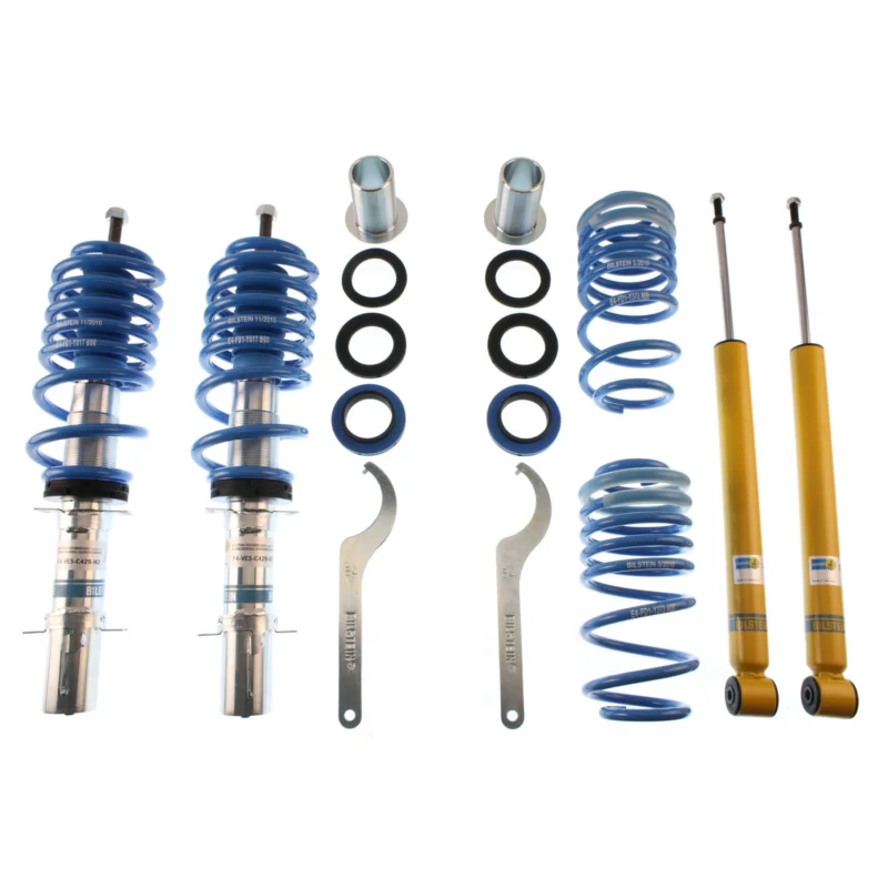 Bilstein 47-124851 - B8 5100, Dampers: Zinc Plated Front Yellow Rear/Springs: Blue