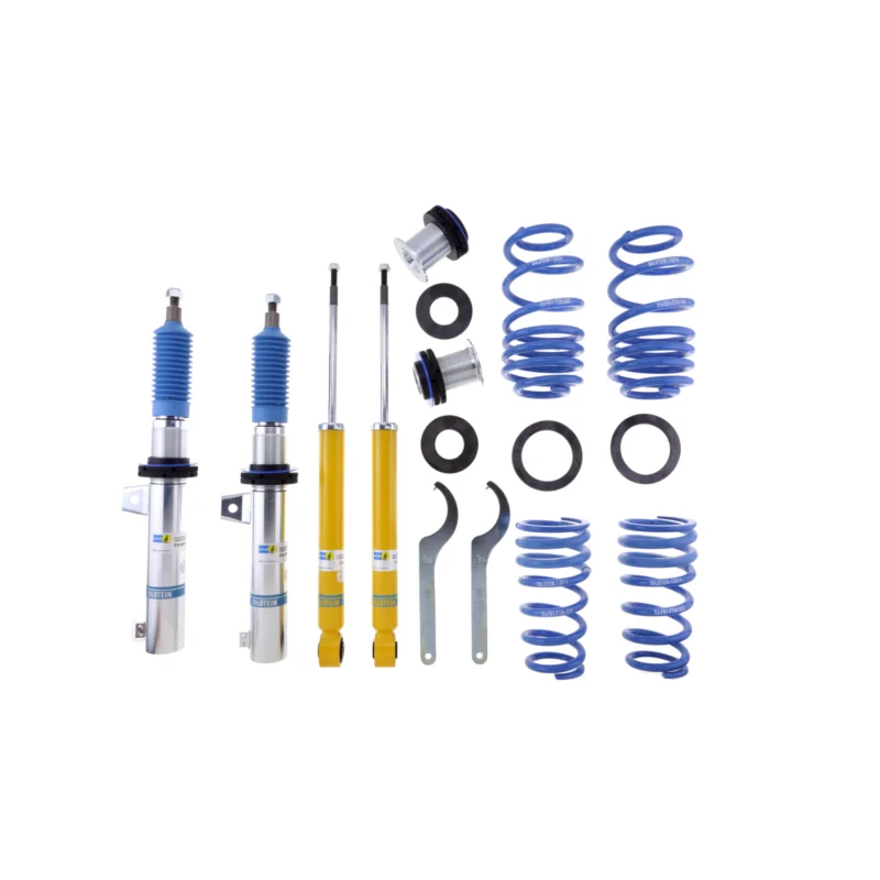 Bilstein 47-127708 - B8 5100, Dampers: Zinc Plated Front Yellow Rear/Springs: Blue