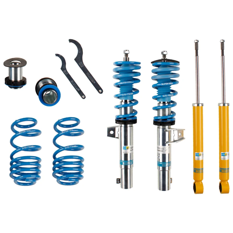 Bilstein 47-128347 - B8 5100, Dampers: Zinc Plated Front Yellow Rear/Springs: Blue