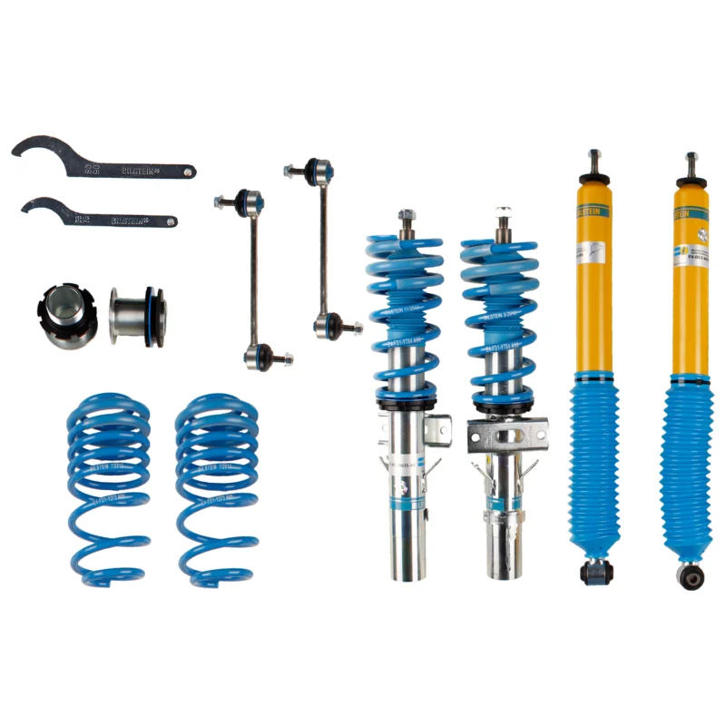 Bilstein 47-146914 - B8 5100, Dampers: Zinc Plated Front Yellow Rear/Springs: Blue