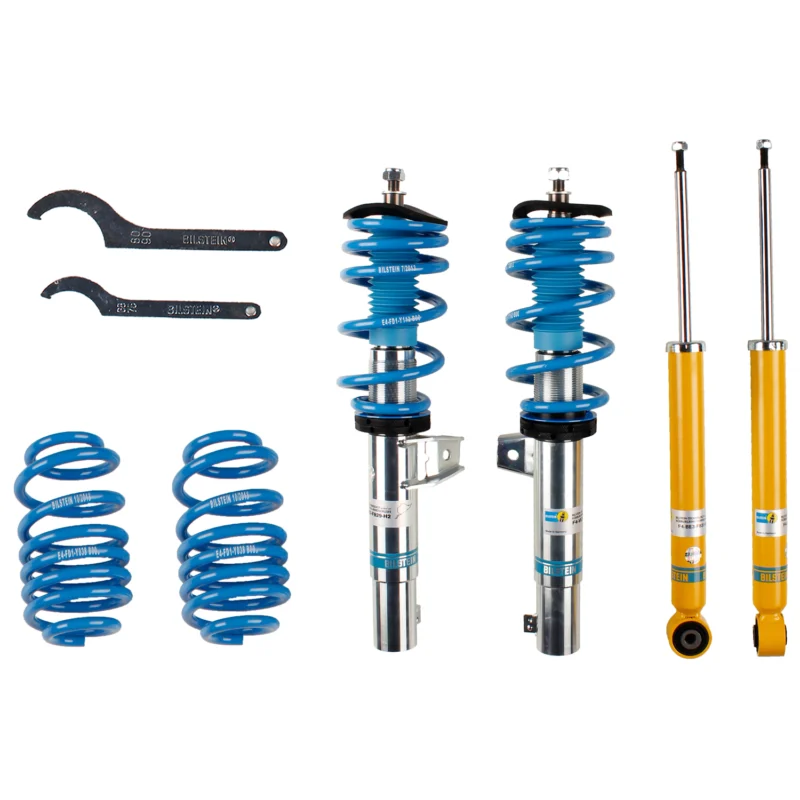 Bilstein 47-158276 - B8 5100, Dampers: Zinc Plated Front Yellow Rear/Springs: Blue
