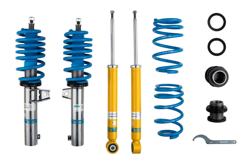 Bilstein 47-158283 - B8 5100, Dampers: Zinc Plated Front Yellow Rear/Springs: Blue