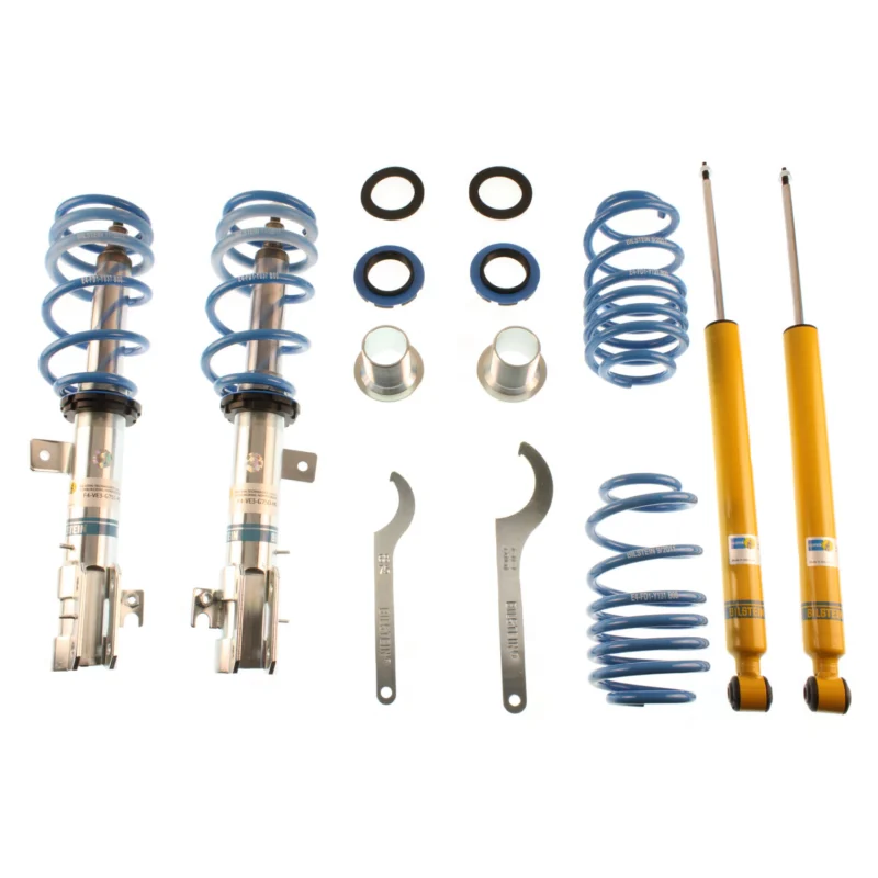 Bilstein 47-167490 - B8 5100, Dampers: Zinc Plated Front Yellow Rear/Springs: Blue
