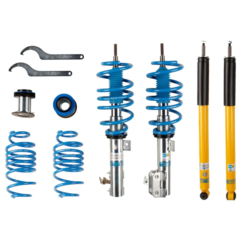 Bilstein 47-172401 - B8 5100, Dampers: Zinc Plated Front Yellow Rear/Springs: Blue
