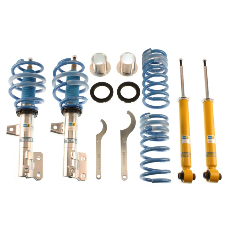 Bilstein 47-193680 - B8 5100, Dampers: Zinc Plated Front Yellow Rear/Springs: Blue
