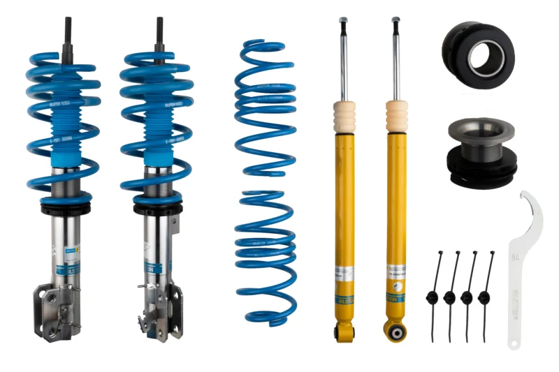 Bilstein 47-327764 - B8 5100, Dampers: Zinc Plated Front Yellow Rear/Springs: Blue