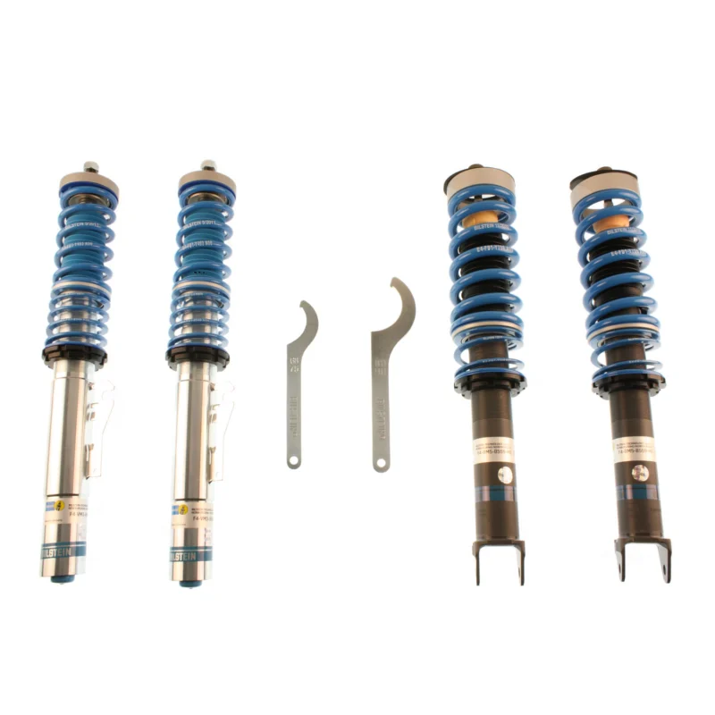 Bilstein 48-115575 - B8 5112 Leveling Kit, Dampers: Zinc Plated Front Clear Anodized Rear/Springs: Blue