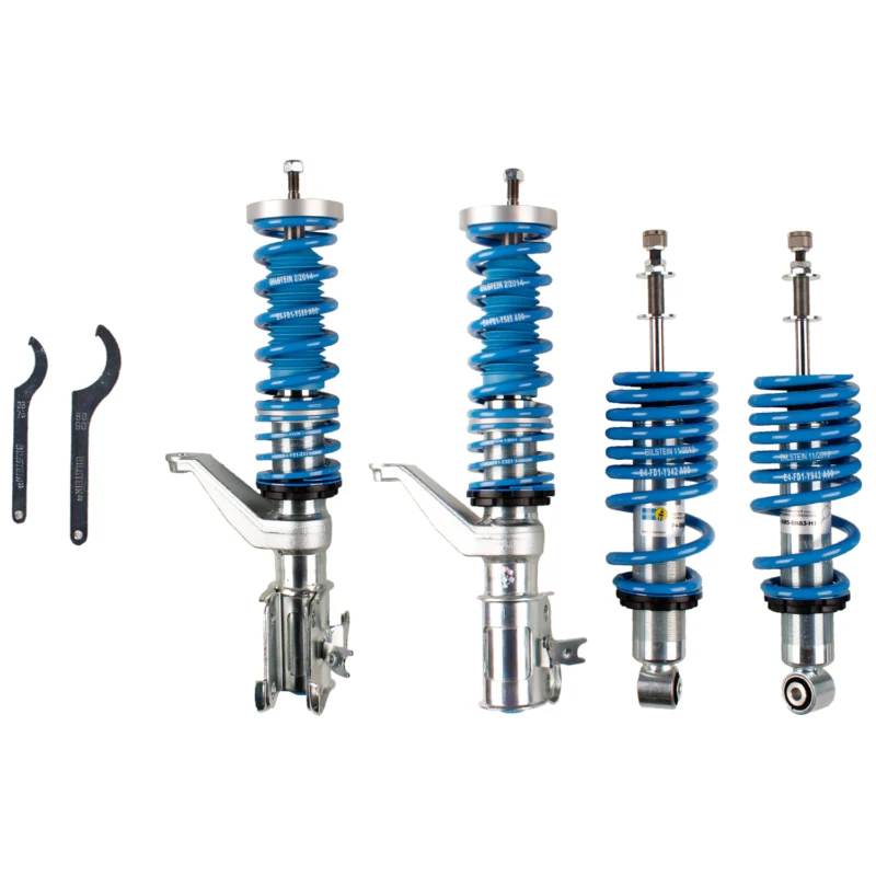 Bilstein 48-118804 - B8 5112 Leveling Kit, Dampers: Zinc Plated/Springs: Blue