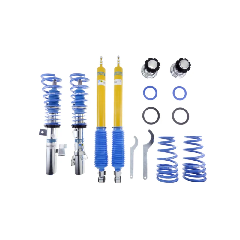 Bilstein 48-121262 - B8 5112 Leveling Kit, Dampers: Zinc Front Yellow Rear/Springs: Blue