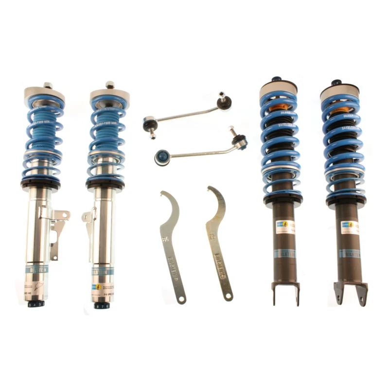 Bilstein 48-136013 - B8 5112 Leveling Kit, Dampers: Zinc Plated Front Clear Anodized Rear/Springs: Blue