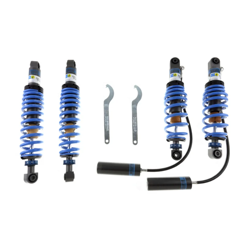 Bilstein 48-136723 - B8 5112 Leveling Kit, Dampers: Clear Anodized/Springs: Blue