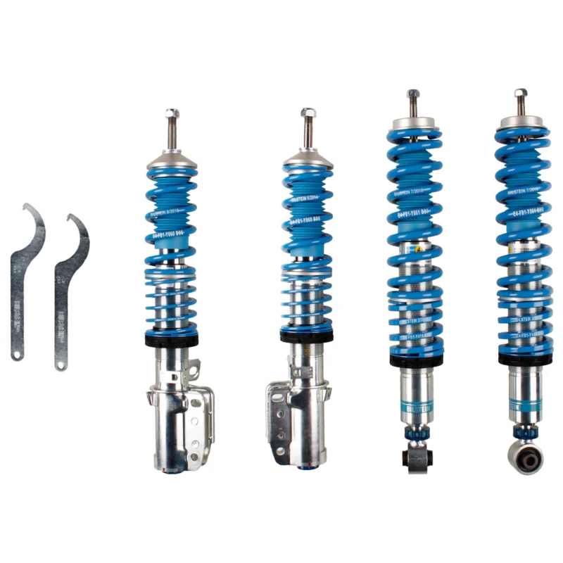Bilstein 48-137539 - B8 5112 Leveling Kit, Dampers: Zinc Plated/Springs: Blue