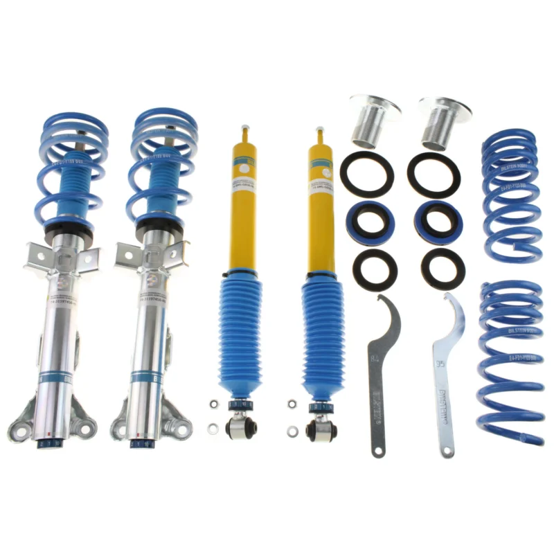 Bilstein 48-197441 - B8 5112 Leveling Kit, Dampers: Zinc Front Yellow Rear/Springs: Blue