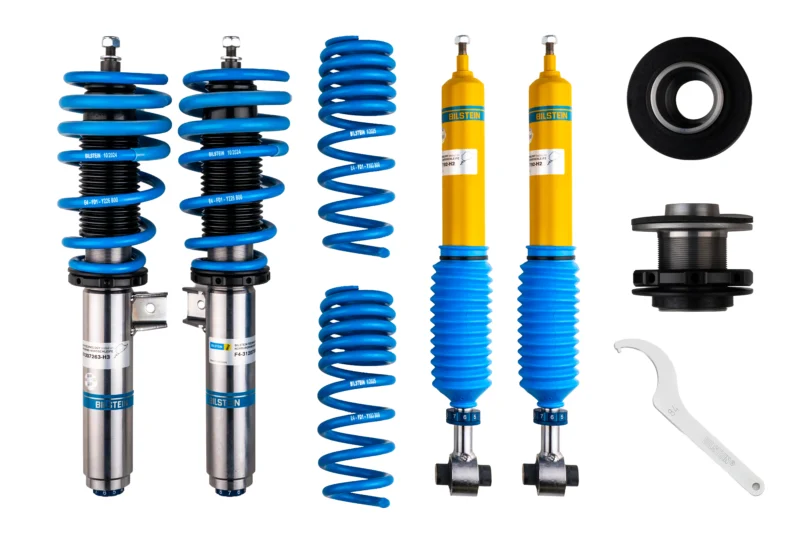 Bilstein 48-207287 - B8 5112 Leveling Kit, Dampers: Zinc Front Yellow Rear/Springs: Blue