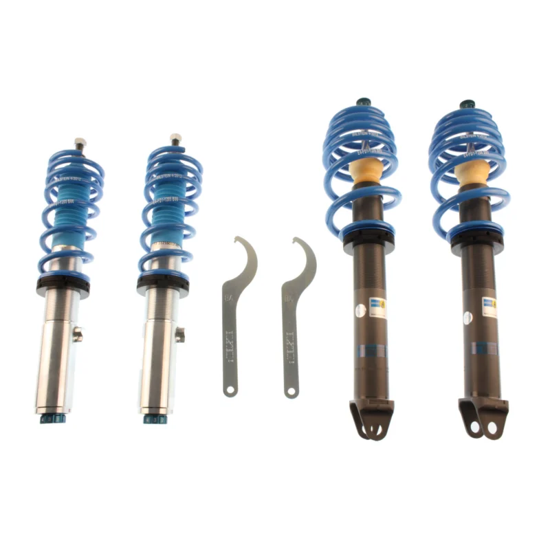 Bilstein 48-216036 - B8 5112 Leveling Kit, Dampers: Zinc Front Clear Anodized Rear/Springs: Blue