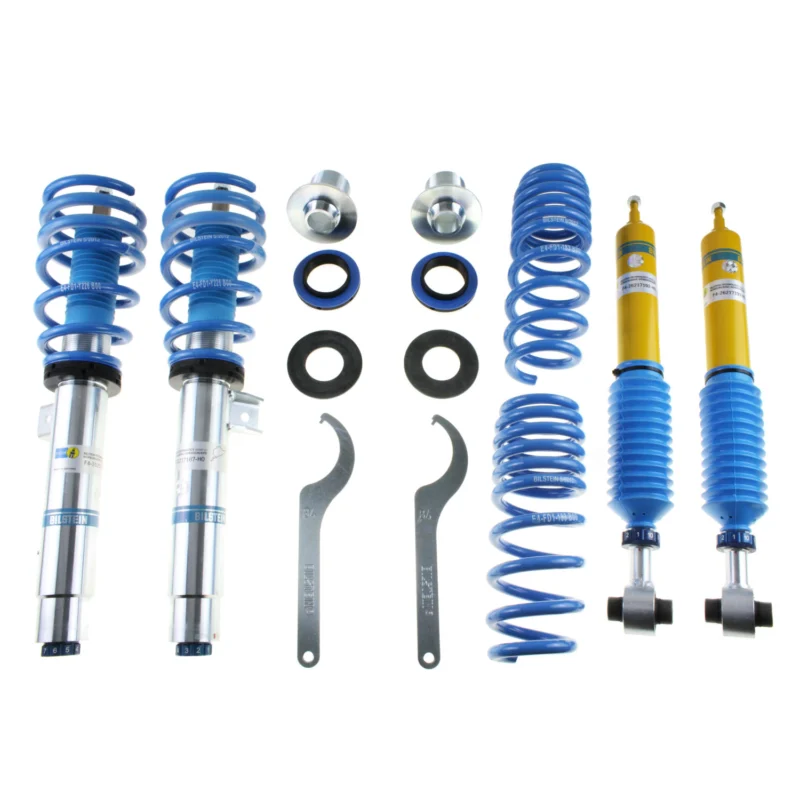 Bilstein 48-217170 - B8 5112 Leveling Kit, Dampers: Zinc Front Yellow Rear/Springs: Blue