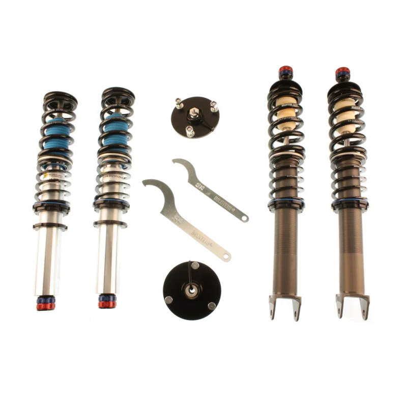 Bilstein 48-218412 - B8 5112 Leveling Kit, Dampers: Zinc Plated Front Clear Anodized Rear/Springs: Black