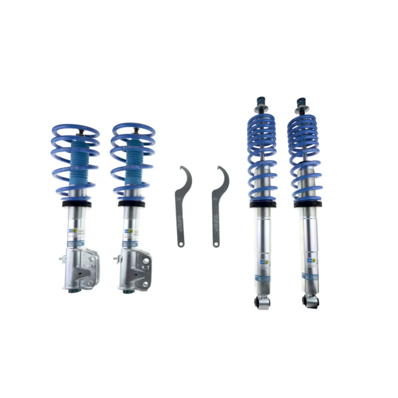 Bilstein 48-227186 - B8 5112 Leveling Kit, Dampers: Zinc/Springs: Blue