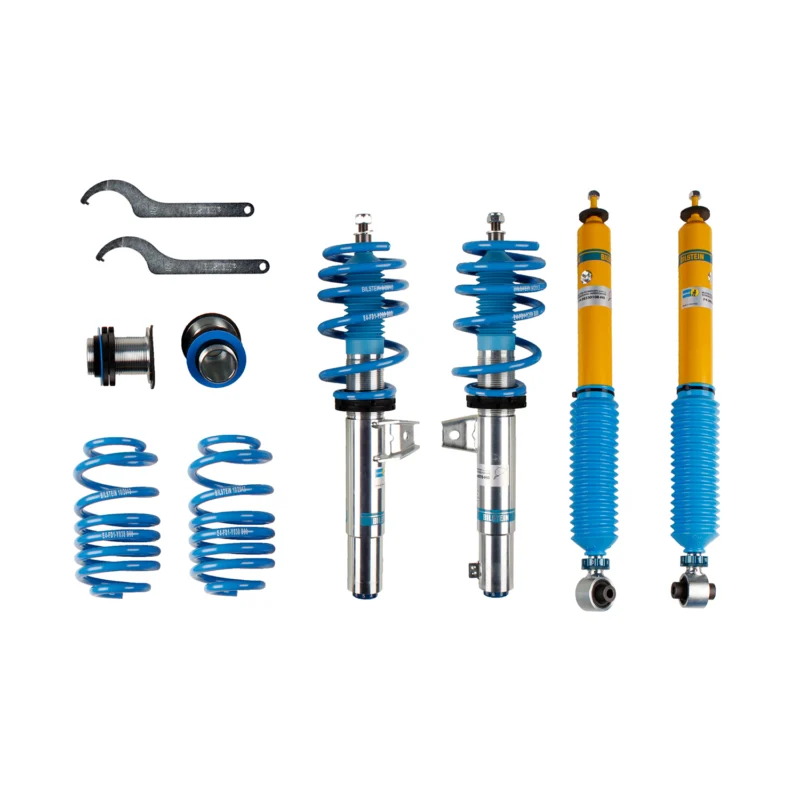 Bilstein 48-230056 - B8 5112 Leveling Kit, Dampers: Zinc Front Yellow Rear/Springs: Blue