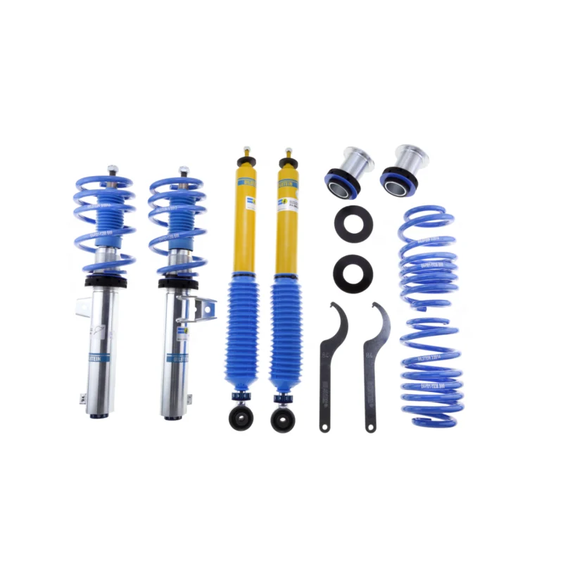 Bilstein 48-230063 - B8 5112 Leveling Kit, Dampers: Zinc Front Yellow Rear/Springs: Blue