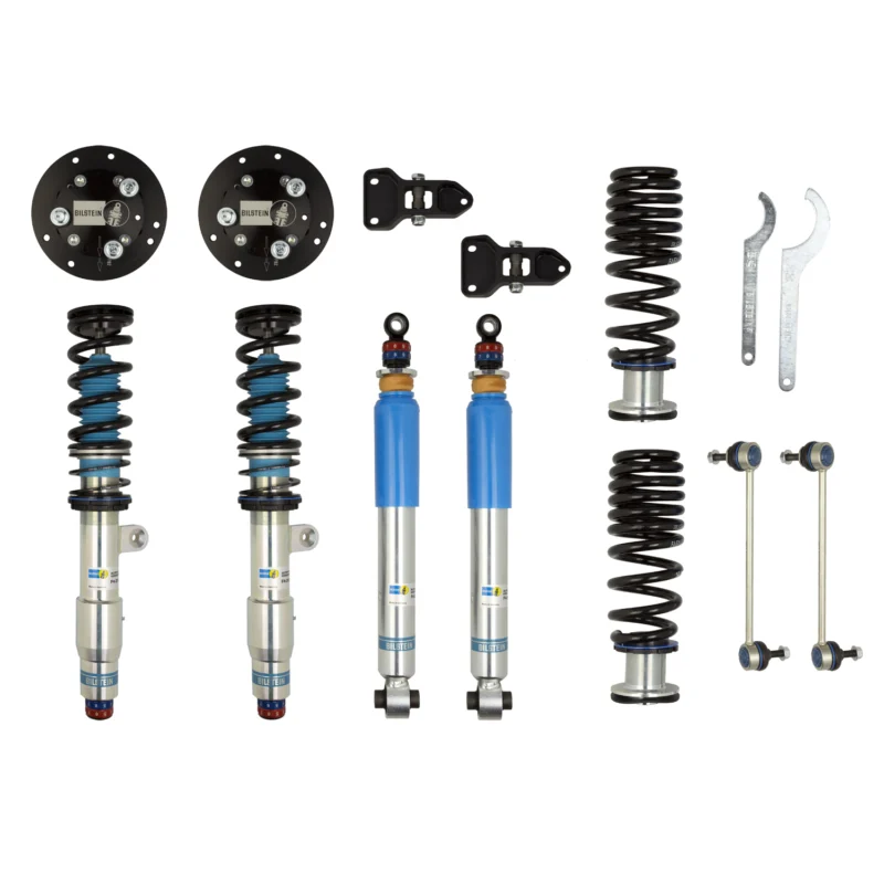 Bilstein 48-242660 - B8 5112 Leveling Kit, Dampers: Zinc Plated/Springs: Black